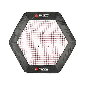 Футбольный тренажер стенка PURE2IMPROVE REBOUNDER HEXAGON, фото 2