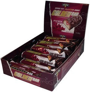 Батончики протеиновые Maxler Golden Bar 65 г -1 уп. по 12 шт., фото 2