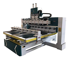 Восьми шпиндельный станок ЧПУ ZY30120-1-4T