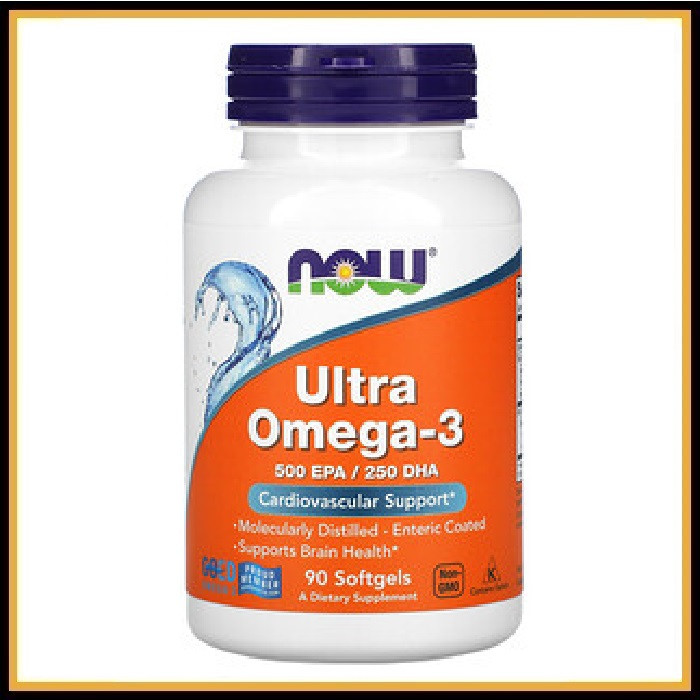 Омега 3 - Now Foods Ultra Omega-3 90 капсул