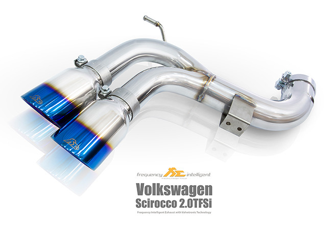 Выхлопная система Fi Exhaust на Volkswagen Scirocco 1.4 / 2.0 Tsi, фото 1