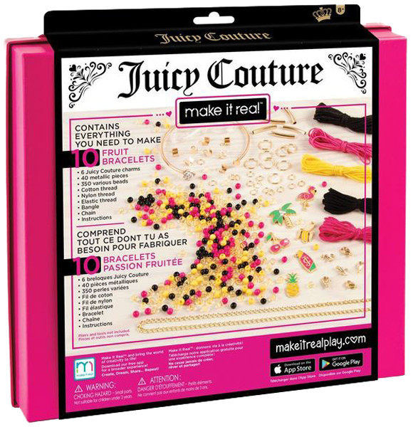 Make It Real Набор для создания Шарм-браслетов Juicy Couture Фруктовая страсть - фото 2 - id-p83388116