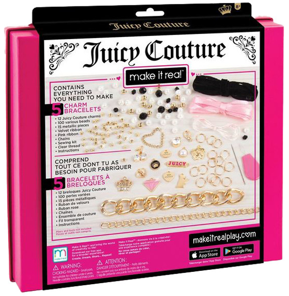 Make It Real Набор для создания Шарм-браслетов Juicy Couture Королевский шарм - фото 2 - id-p83388117
