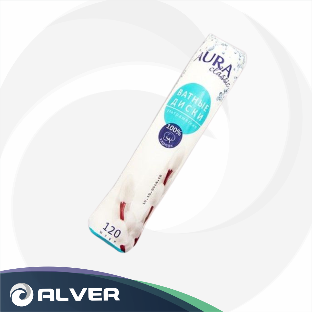 Диски ватные AURA 120шт