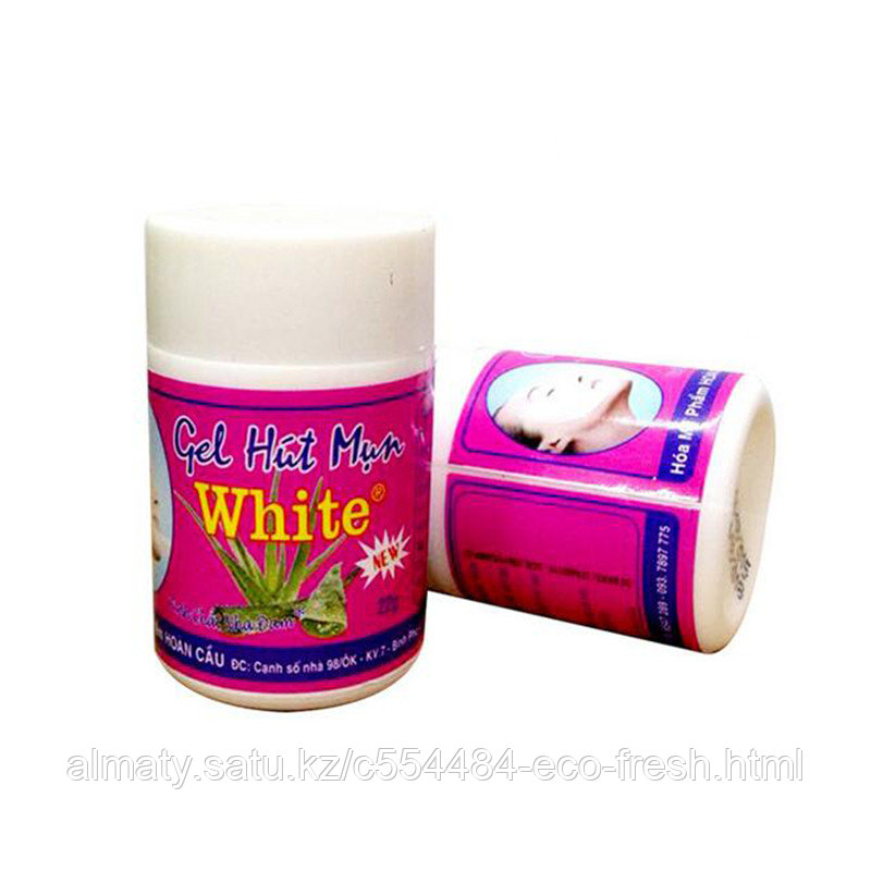 Очищающий гель от черных точек и чистки пор на носу Gel Hut Mun White