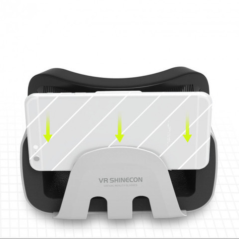Очки-шлем виртуальной реальности VR SHINECON G3.0 3D (с bluetooth-джойстиком) - фото 7 - id-p83397055