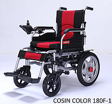 Инвалидная коляска электр.,30 Кг, COSIN COLOR 180F-1, 24v 500w (2*250w). Аккум. гелевый 24v 12A/H.