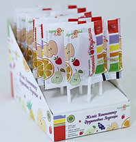 Леденцы на палочке "Дольки" 14гр. шоубокс (60шт - упак)