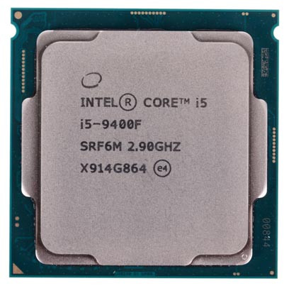 CPU Intel Core i5 9400F, 2.9 GHz, S-1151