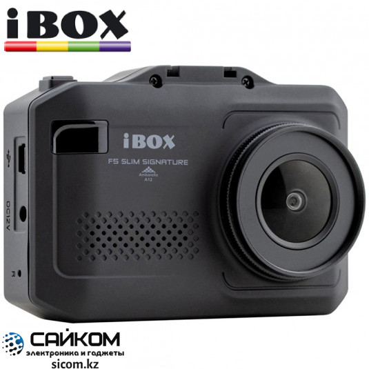 IBOX F5 Slim Signature A12 (3в1) Видеорегистратор + Радар-Детектор
