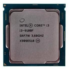 Процессор CPU Intel Core i3 9100F, 3.6 GHz, S-1151