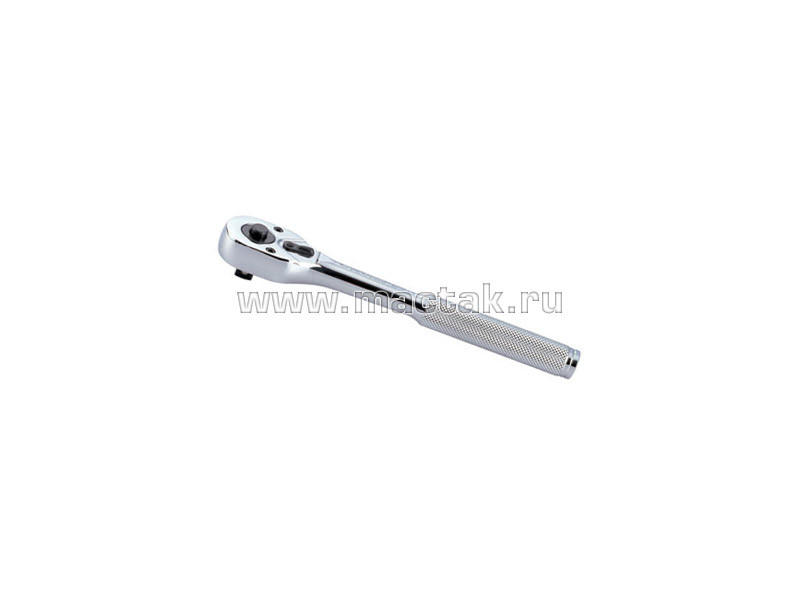 Трещотка 3/8", 200 мм, 32 зубца, флажковая с кнопкой KING TONY 3761-08F