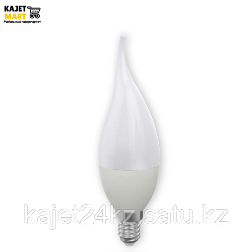 Светодиодная лампочка "свеча на ветру"  LED KLAUS 8W 4500К