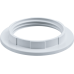 Кольцо прижимное для патрона Е14 пластик белый (71615 NLH-PL-Ring)