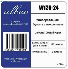 ALBEO W120-24 Бумага универсальная с покрытием