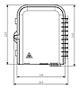 Оптический бокс распределительный FTB-08C-1, фото 2