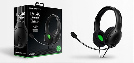 Проводные наушники PDP LvL40 Xbox Series X / S, фото 2