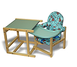 Стул-стол для кормления Сенс-М СТД0702 Бирюзовый, фото 3