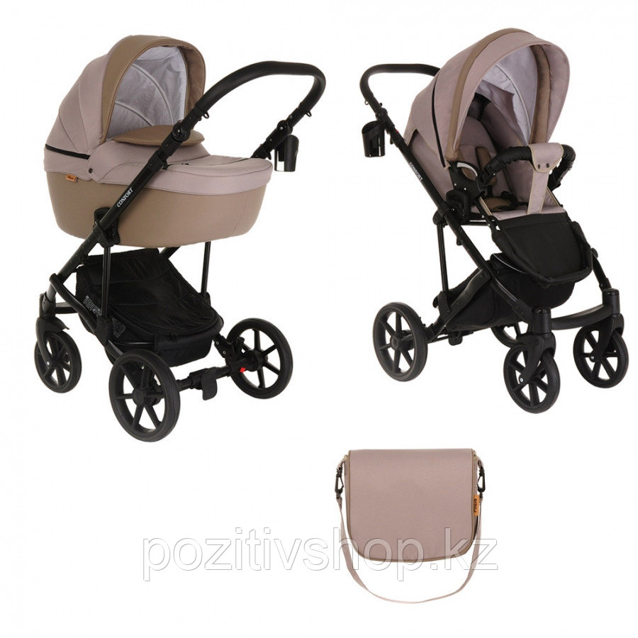Коляска Pituso Confort Plus 2 в 1 2020 гелевые колеса 25