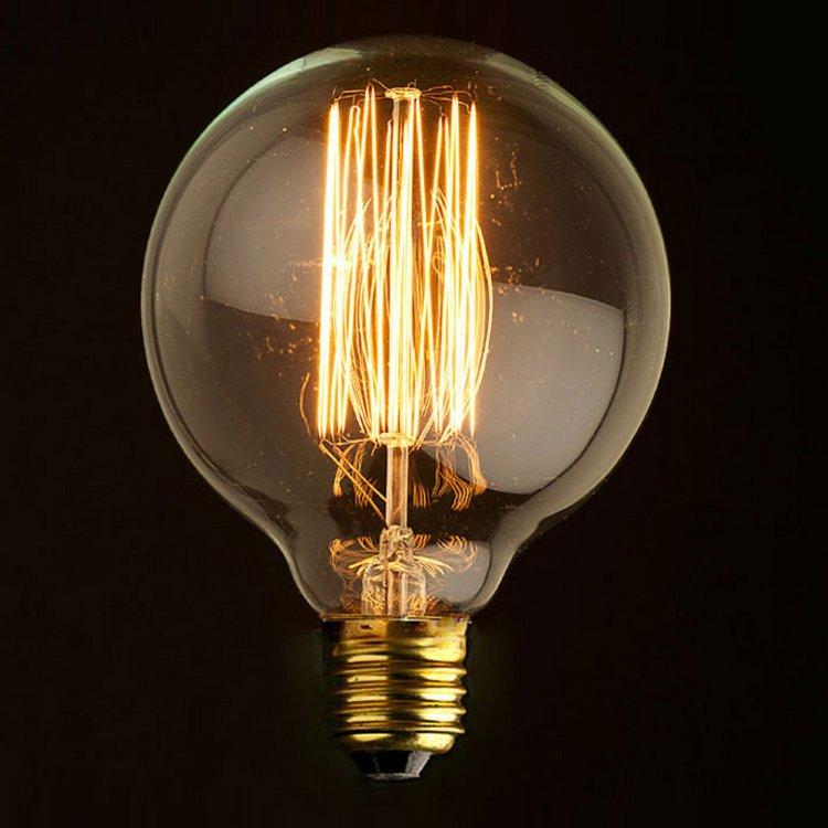 Винтажная лампа Эдисона 40W