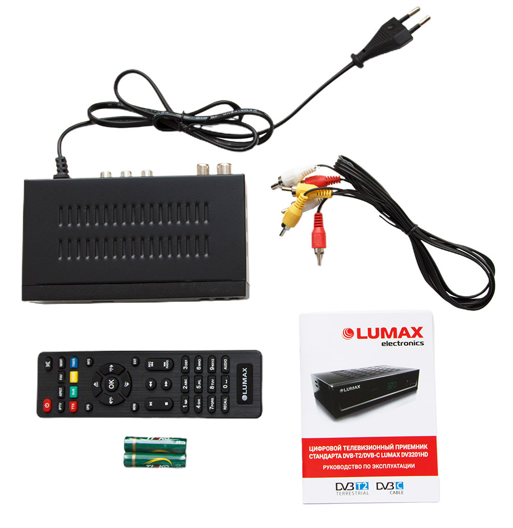 Цифровая ТВ приставка LUMAX DV3201HD, DVB-T2 - фото 3 - id-p82000805