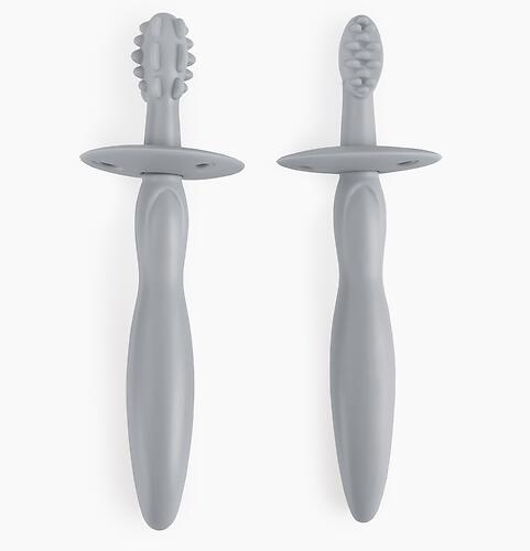 Набор Happy Baby силиконовых зубных щеток Tooth Brushes Aqua