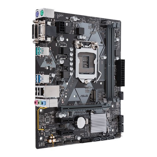 Материнская плата ASUS PRIME B360M-K ,MB Socket1151, MATX, iB360 (VGA+DVI+GNIC+SB) 2DDR4, PCIx16, 2PCIx1, M.2 - фото 2 - id-p83347085