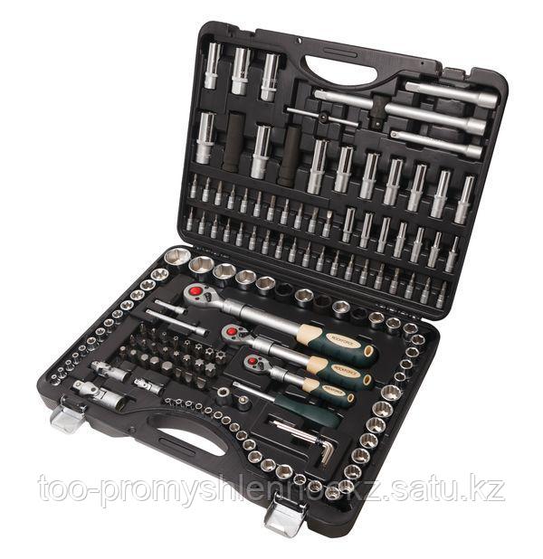 RF-41501-5 ROCKFORCE Набор инструментов 150 предметов 1/4"&3/8"&1/2" (6-гран.)(4-32мм) ROCKFORCE RF-41501-5