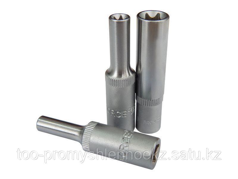 RF-5265006 ROCKFORCE Головка Е-профиль глубокая 1/4", E6 ROCKFORCE RF-5265006