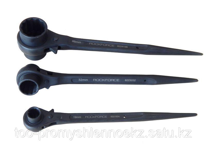 RF-8223641 ROCKFORCE Ключ трещоточный ступичный усиленный 36х41 ROCKFORCE RF-8223641