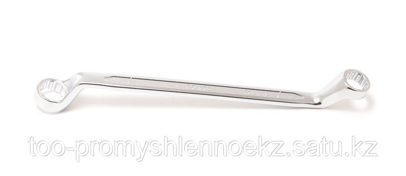 RF-7592427 ROCKFORCE Ключ накидной отогнутый на 75грд. 24х27мм ROCKFORCE RF-7592427