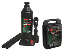 RF-T90404-S ROCKFORCE Домкрат бутылочный 4т с клапаном (высота подхвата - 194мм, высота подъема - 372мм, ход
