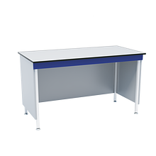 Отырып жұмыс істеуге арналған тіректердегі зертханалық үстел, СТ.СЛО сериясы