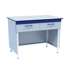 СТ.СЛЯ сериясының тіректеріндегі зертханалық үстел