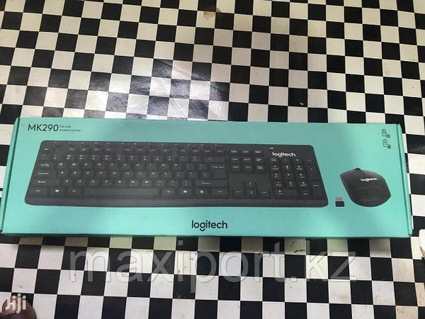 Беспроводная комбинированная клавиатура с мышкой Logitech MK 290  Распродажа: продажа, цена в Алматы. Компьютерные мыши и клавиатуры от  "MAXIPORT.KZ" - 83442827