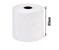 Чековая лента 80*75*12 Термолента для терминалов и кассовых аппаратов.