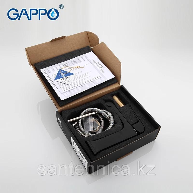 Смеситель для раковины Gappo G1050 черный - фото 6 - id-p83443627