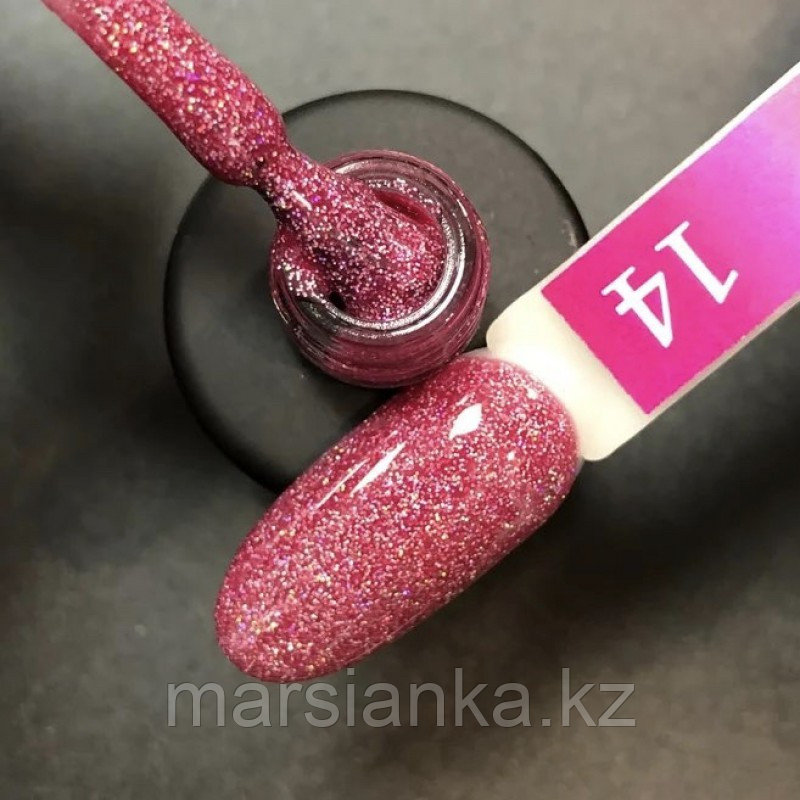 Гель лак BlooMax Shine collection №14, 12 мл