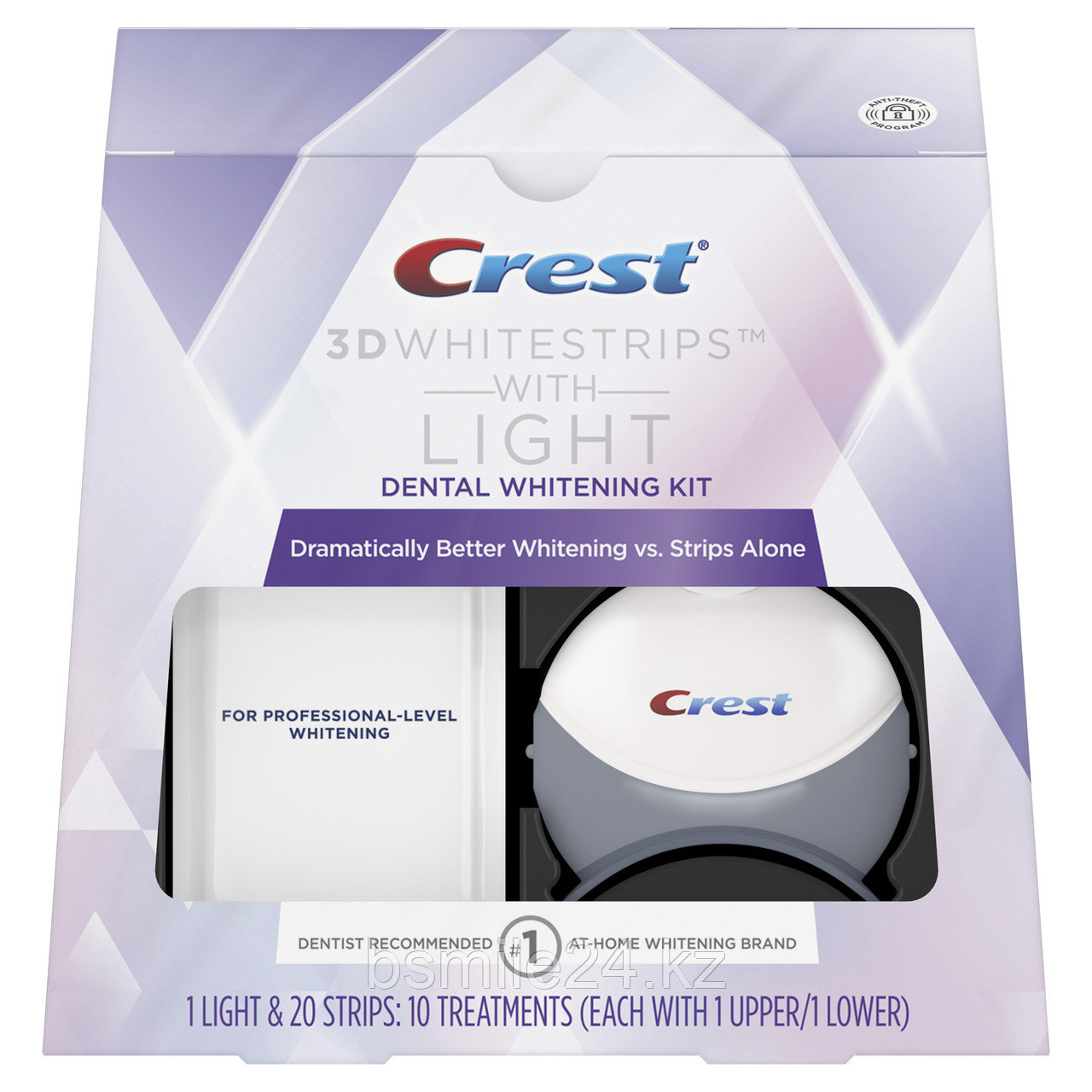 Отбеливающие полоски Crest+Light