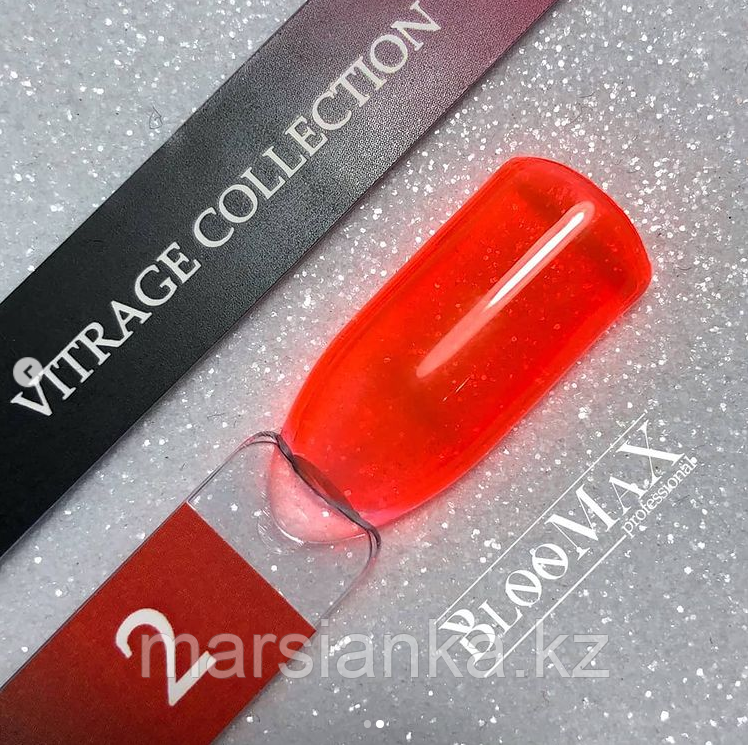 Гель лак BlooMax Vitrage collection №02, 12 мл