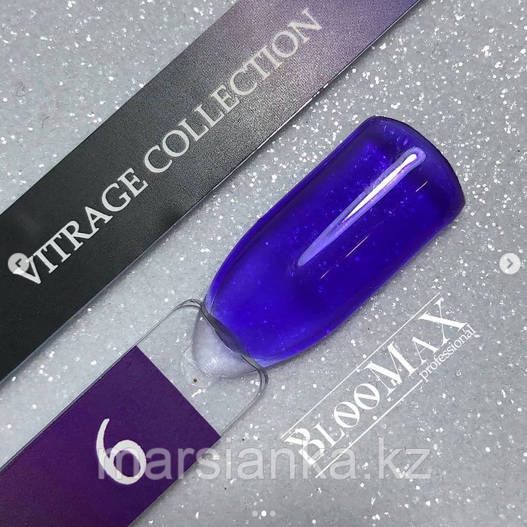 Гель лак BlooMax Vitrage collection №06, 12 мл
