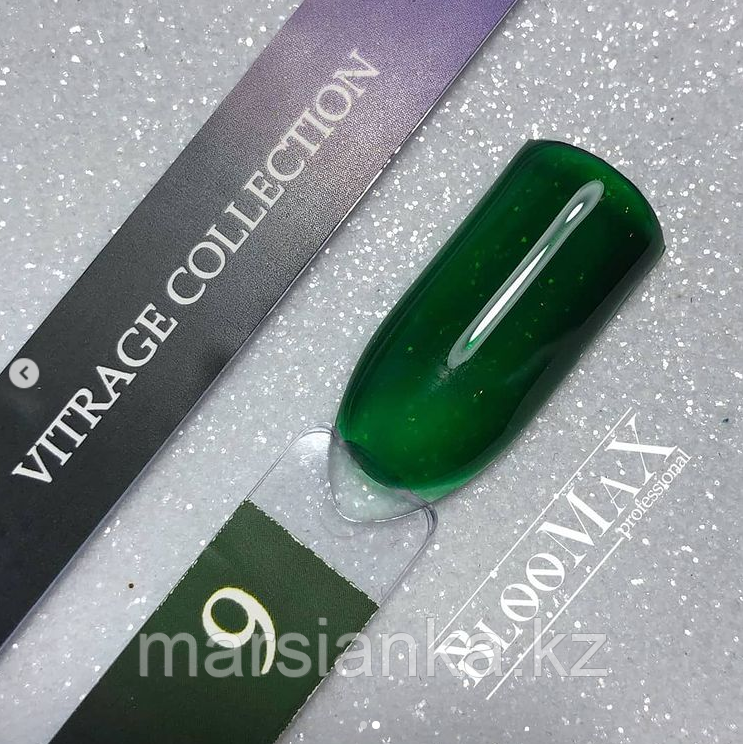 Гель лак BlooMax Vitrage collection №09, 12 мл