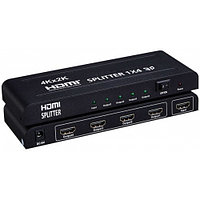 HDMI Splitter 4 port ver.1.4b, Ultra HD 4Kx2K 3840x2160, 1080P, 3D, DTS-HD Dolby + P.S.