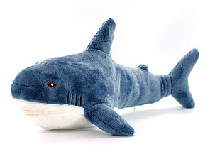 Мягкая игрушка Акула лохматая (40 см)