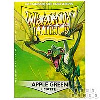 Протекторы Dragon Shield (100шт. 63х88 мм): Apple Green Matte