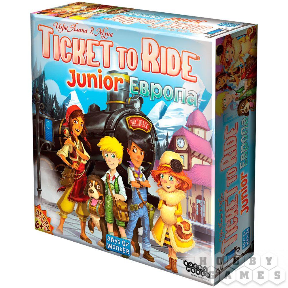 Настольная игра Ticket to Ride Junior: Европа