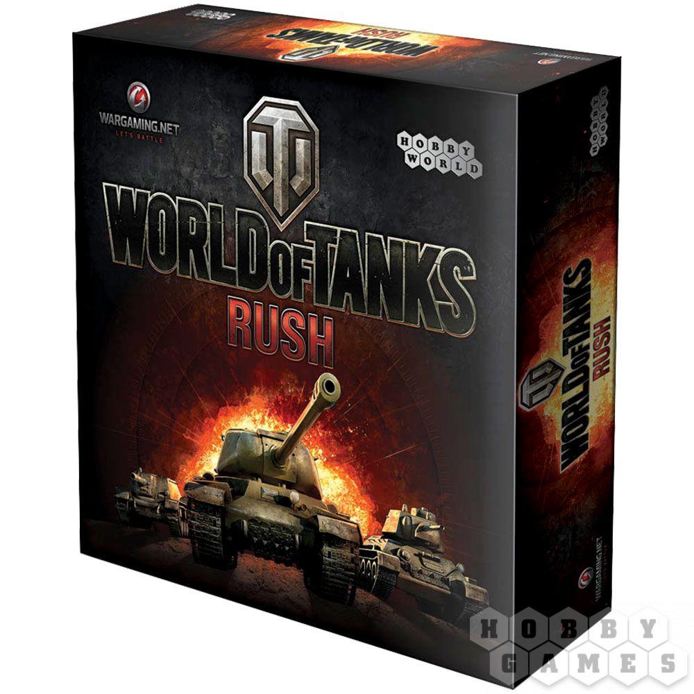 Настольная игра World of Tanks Rush (2-е рус. изд.)