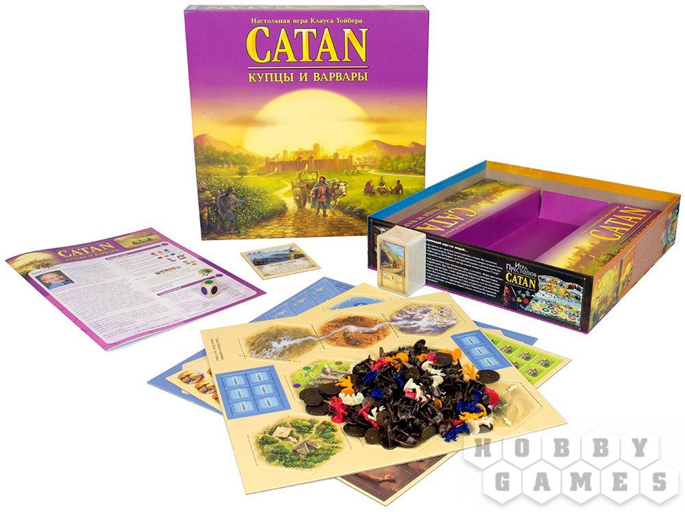 Настольная игра Колонизаторы. Купцы и варвары (3-е рус. изд., CATAN) - фото 2 - id-p83456021