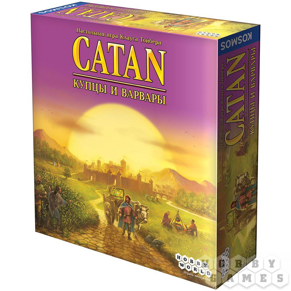 Настольная игра Колонизаторы (Catan). Купцы и варвары, 3-е рус. изд., фото 1