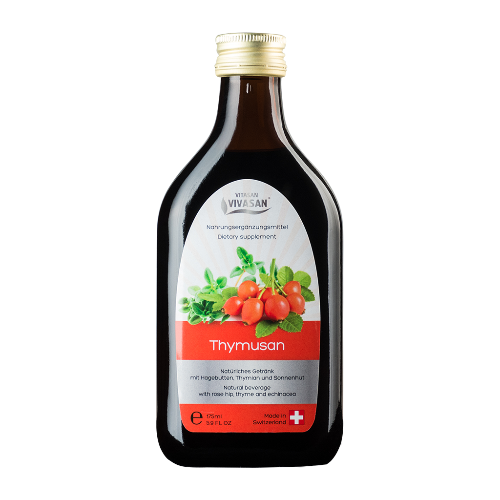 Сироп Тимусан для иммунитета Vivasan 175ml (Оригинал-Швейцария)